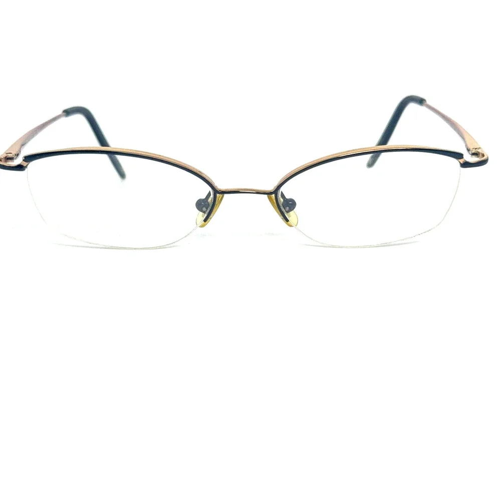 Nine West Eyeglass Half Rim Frame 0SU4 336 50-17-130‎ Brown H1551